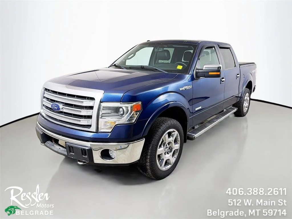 Used 2013 Blue Ford Lariat image 1