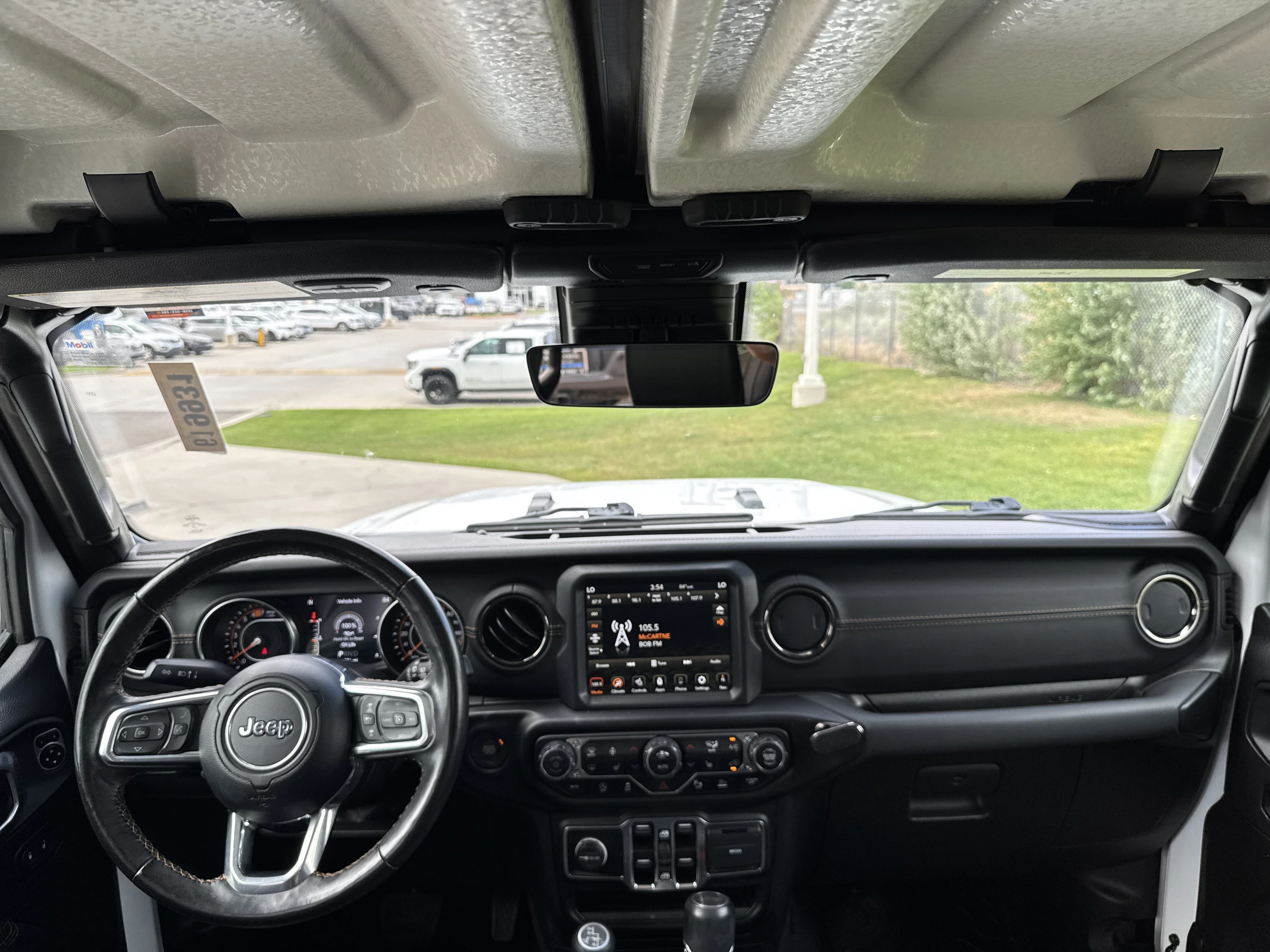 Used 2023 Bright White Clearcoat Jeep High Altitude image 23