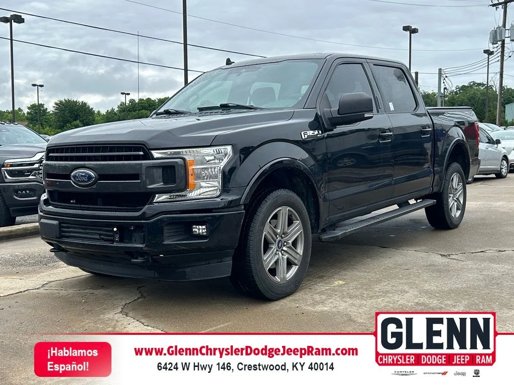 Used 2019 Black Ford XLT image 1