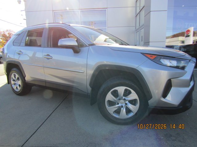 Used 2021 Silver Sky Metallic Toyota LE image 1