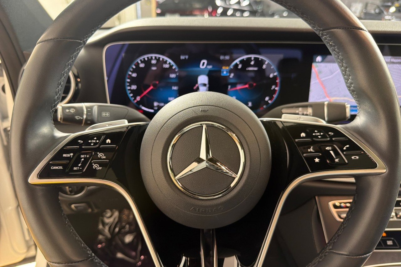 Certified Used 2023 Polar White Mercedes-Benz E 350 image 22