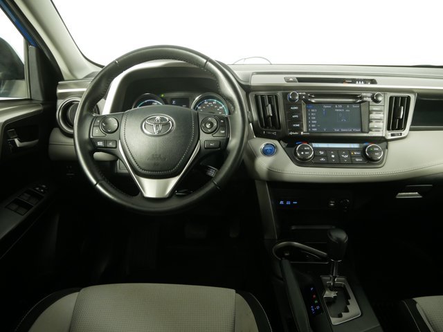 Used 2018 Electric Storm Blue Toyota Hybrid XLE image 23