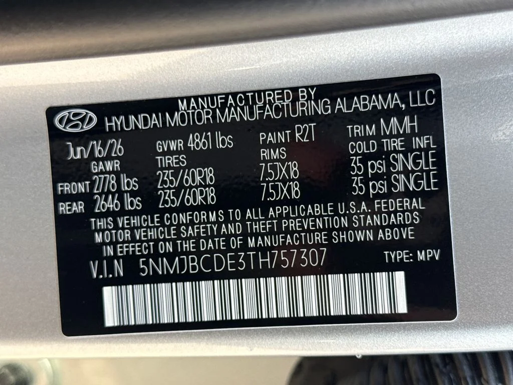 New 2026 Silver Hyundai SEL image 30