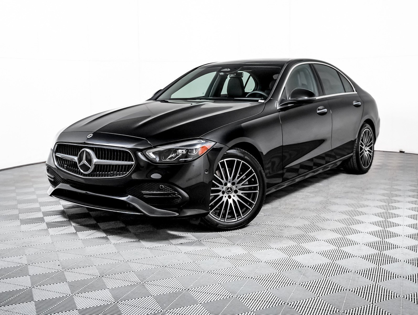 Certified Used 2024 Black Mercedes-Benz C 300 Sedan image 1