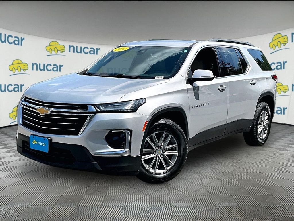 Used 2022 Silver Ice Metallic Chevrolet LT Leather image 3