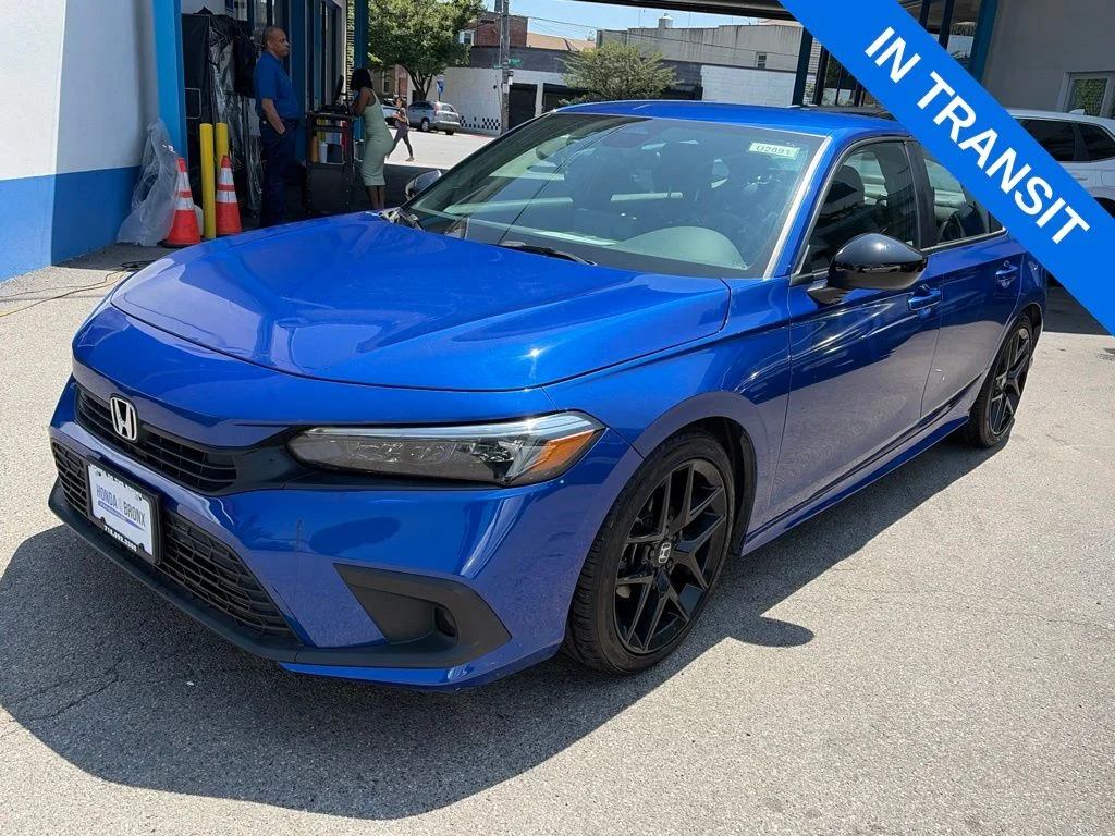 Certified Used 2023 Aegean Blue Metallic Honda Sport image 2