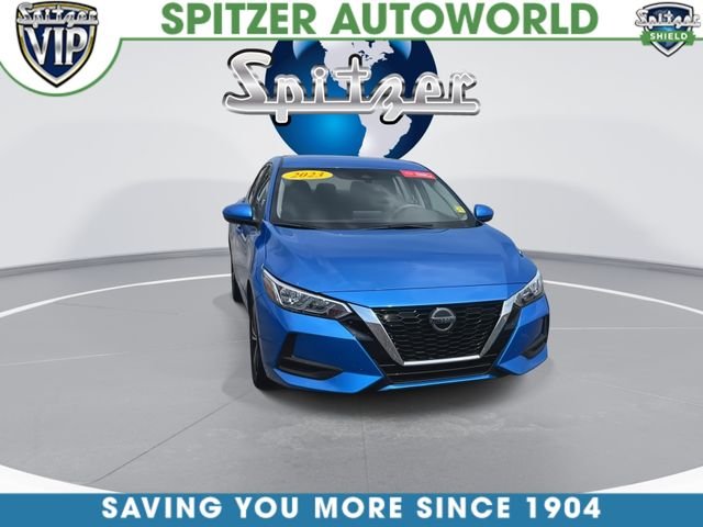 Used 2023 Blue Nissan SV image 3