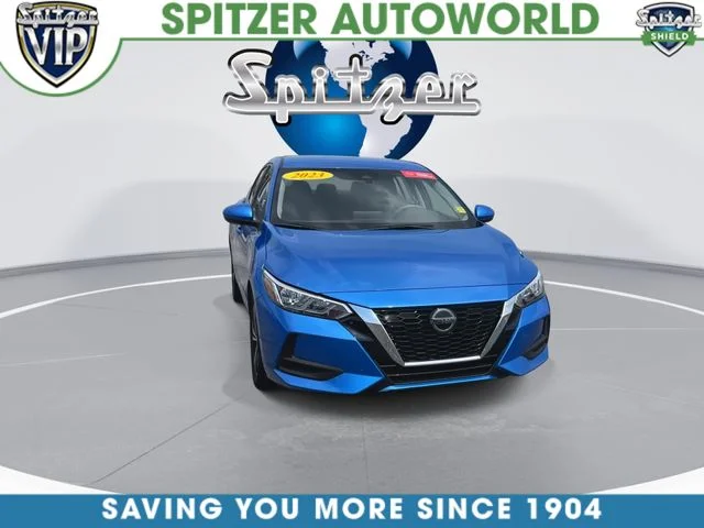 Used 2023 Blue Nissan SV image 3