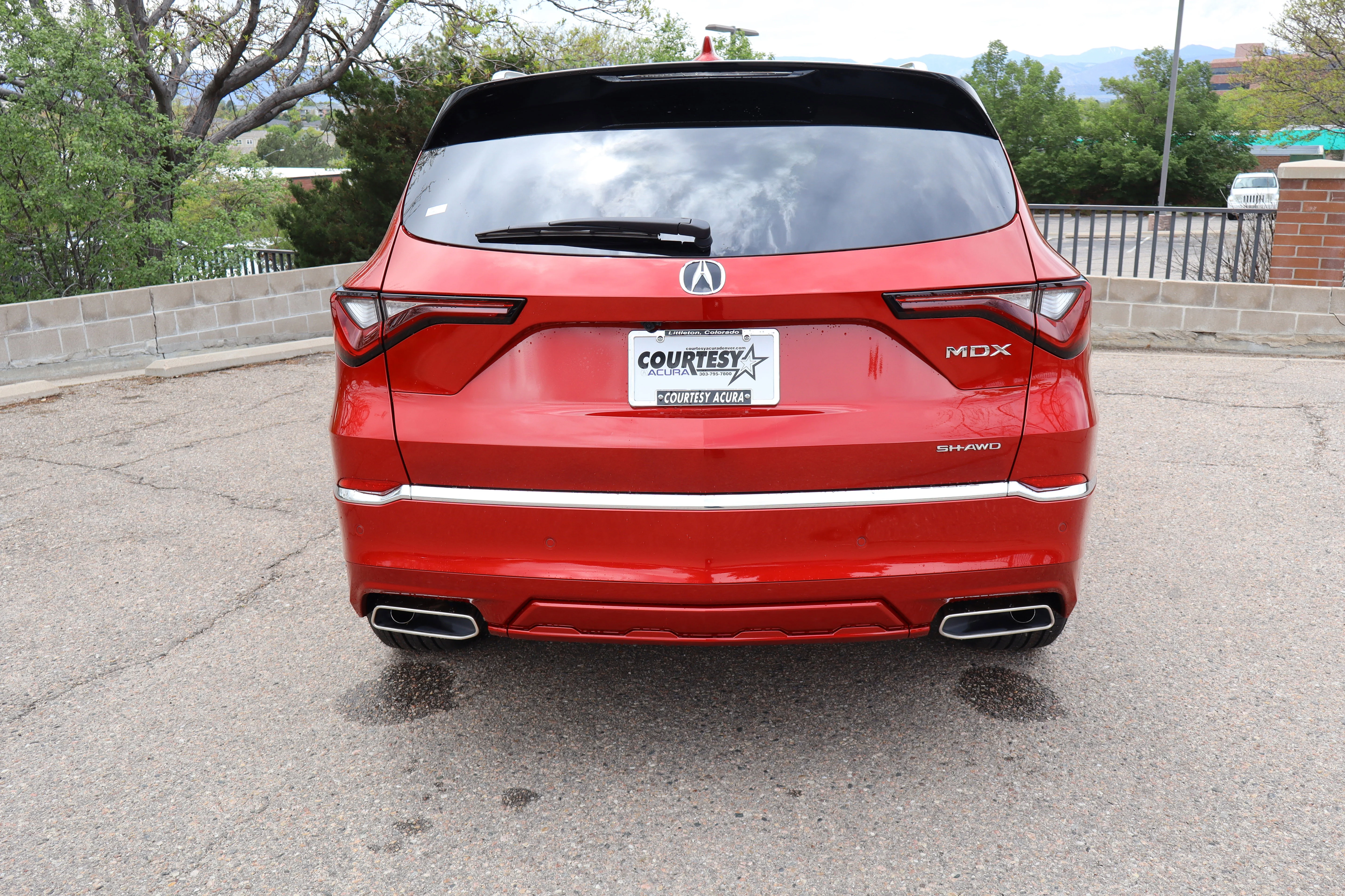New 2026 Performance Red Pearl Acura w/Advance Package image 5