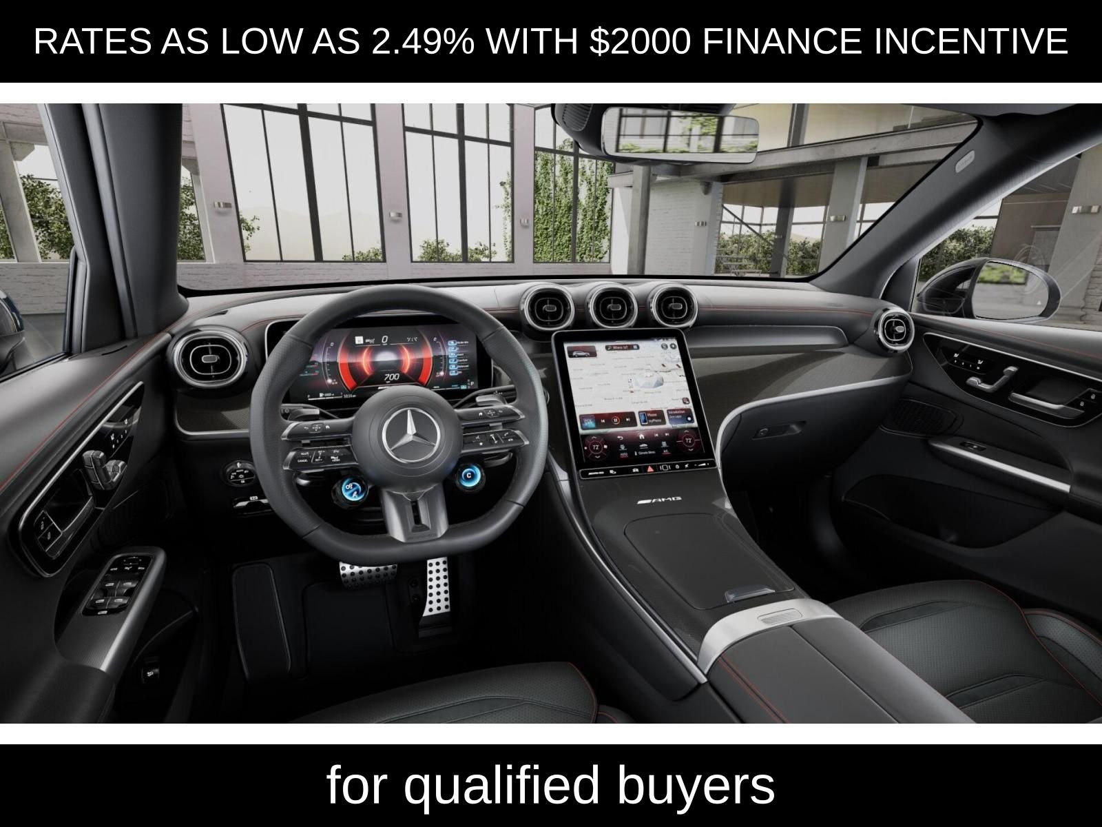 New 2026 Polar White Mercedes-Benz GLC 43 AMG® image 3