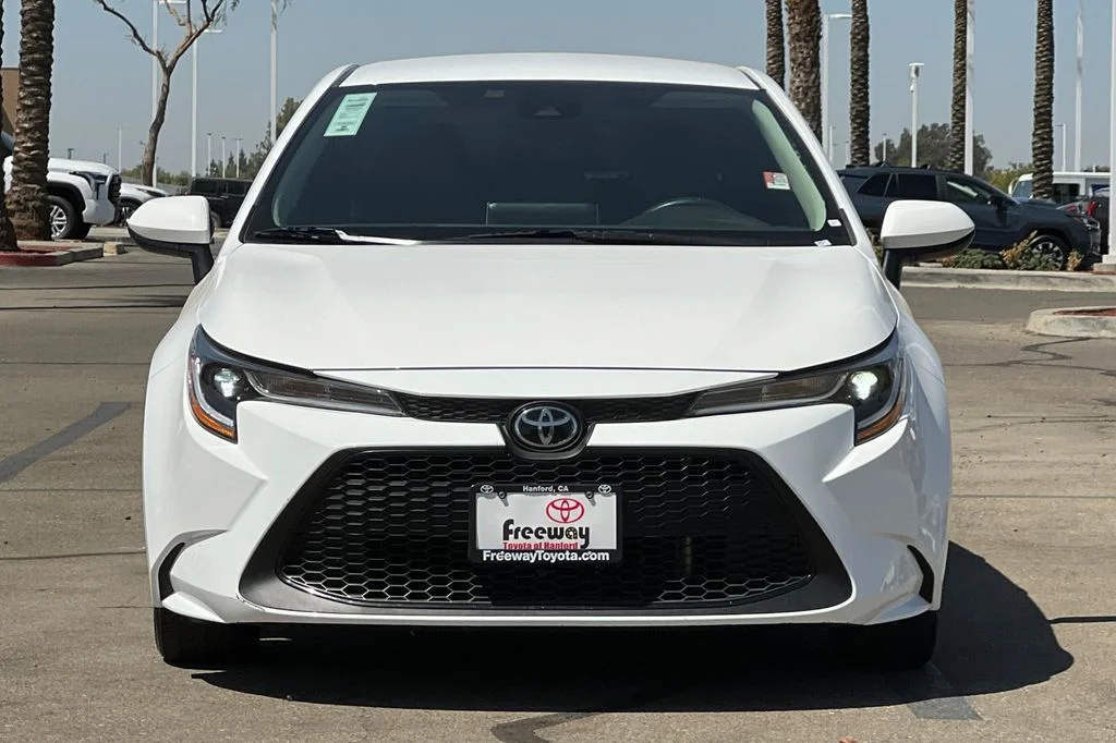 Certified Used 2021 White Toyota LE image 11