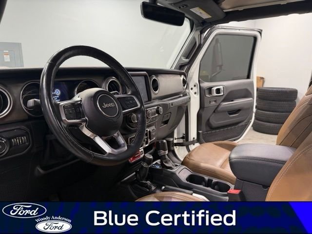 Certified Used 2020 Bright White Clearcoat Jeep Unlimited Rubicon image 9