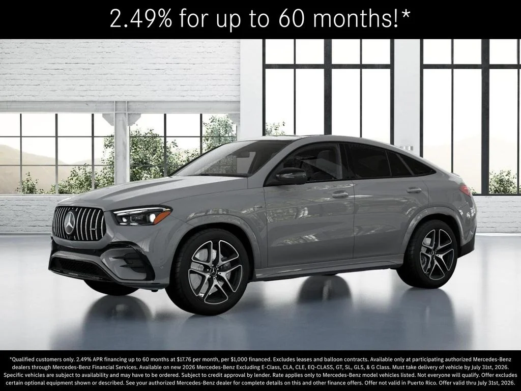 New 2026 MANUFAKTUR Alpine Grey Mercedes-Benz AMG® GLE 53 4MATIC+ Coupe image 38