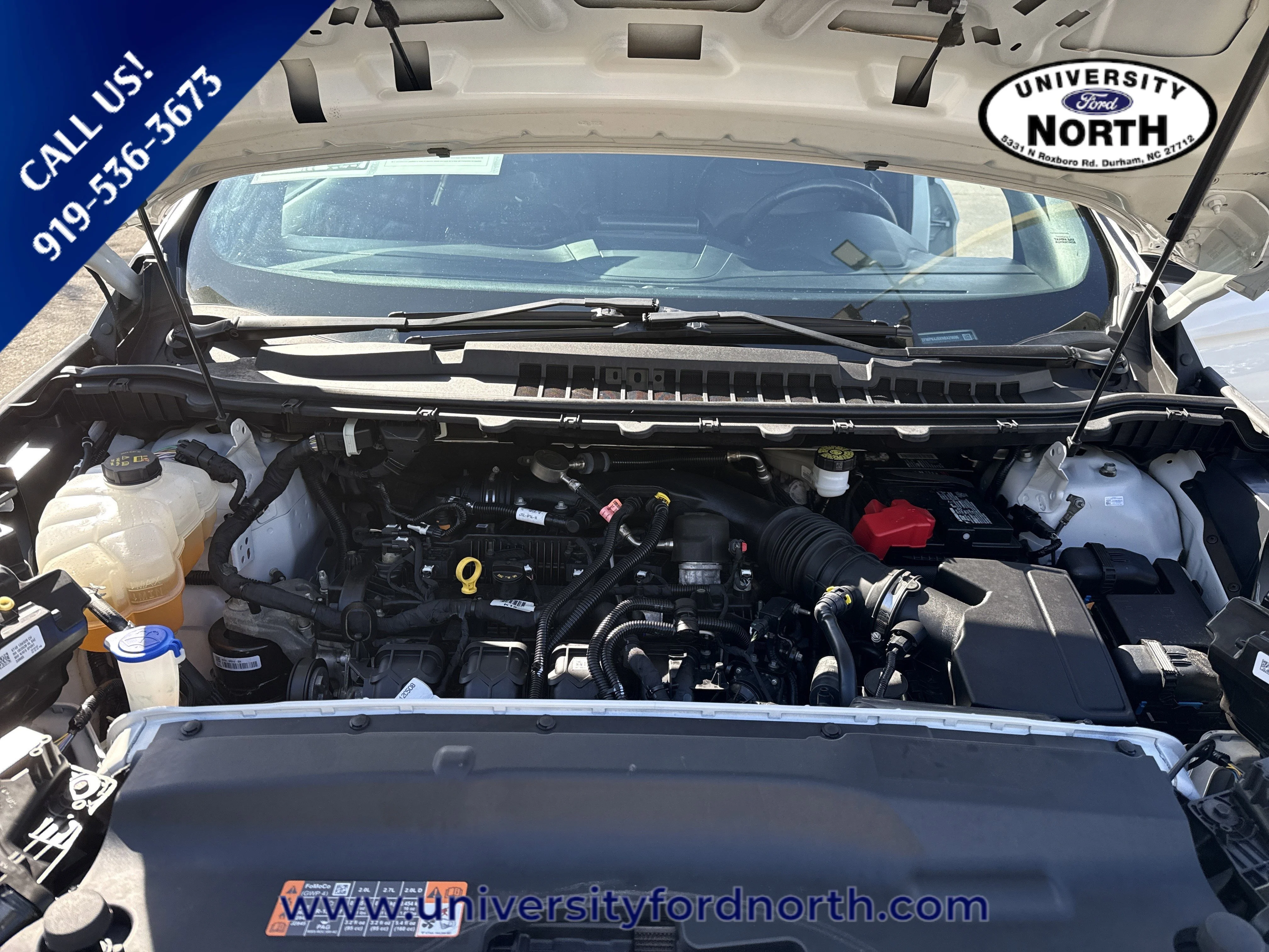 Used 2022 White Metallic Ford ST Line image 12