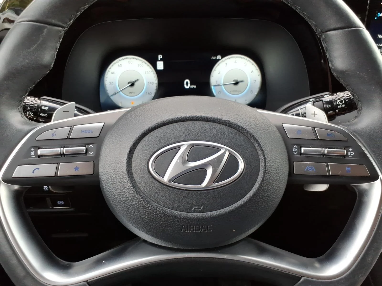 Used 2024 Moonlight Cloud Hyundai Limited image 14