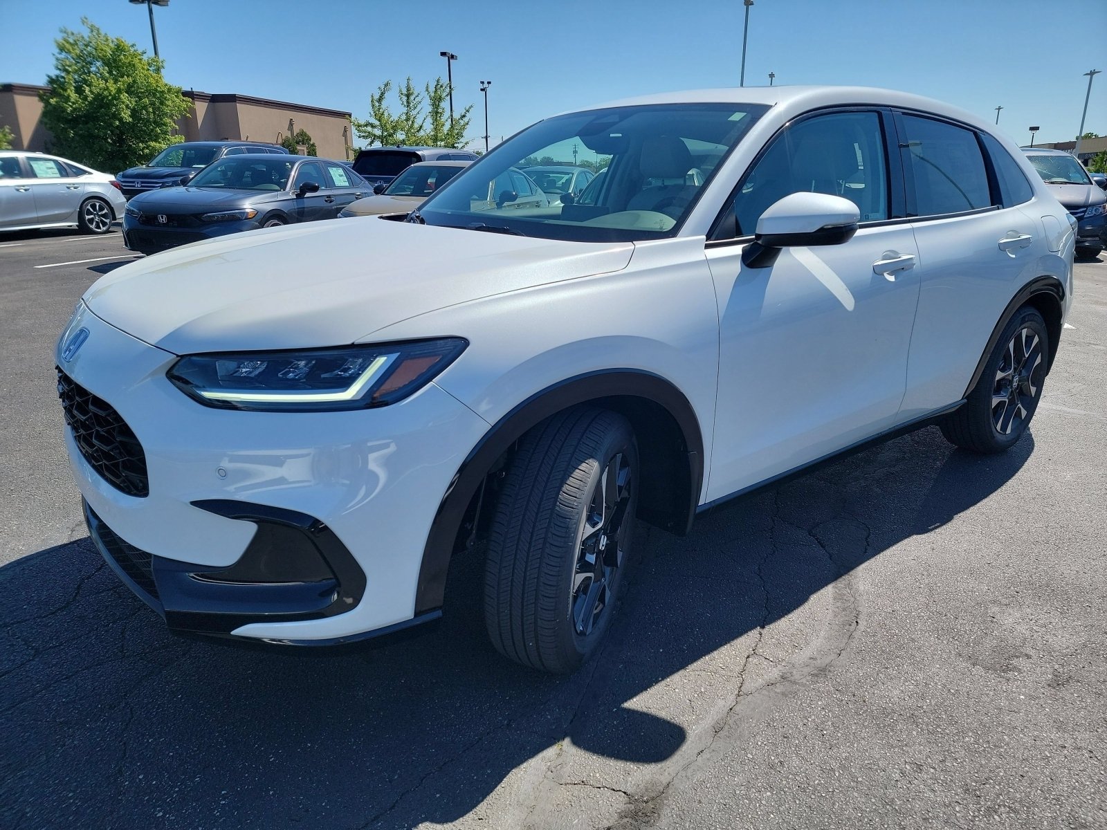 New 2027 Platinum White Pearl Honda EX-L image 3