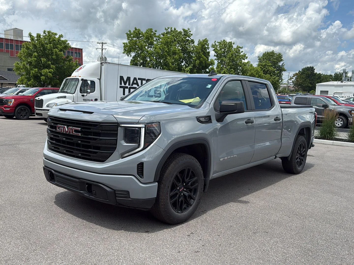 Used 2024 Thunderstorm Gray GMC Pro image 7