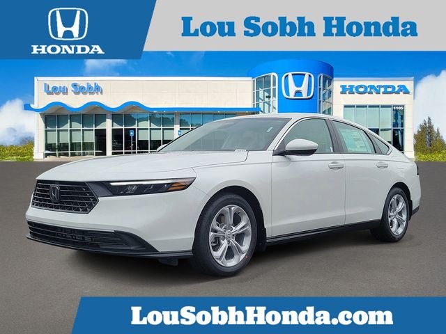 New 2026 Platinum White Pearl Honda LX image 1