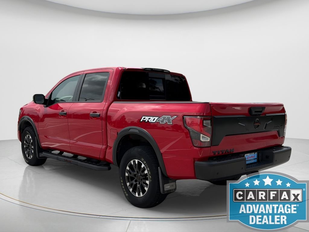 Used 2021 Red Nissan PRO-4X image 8