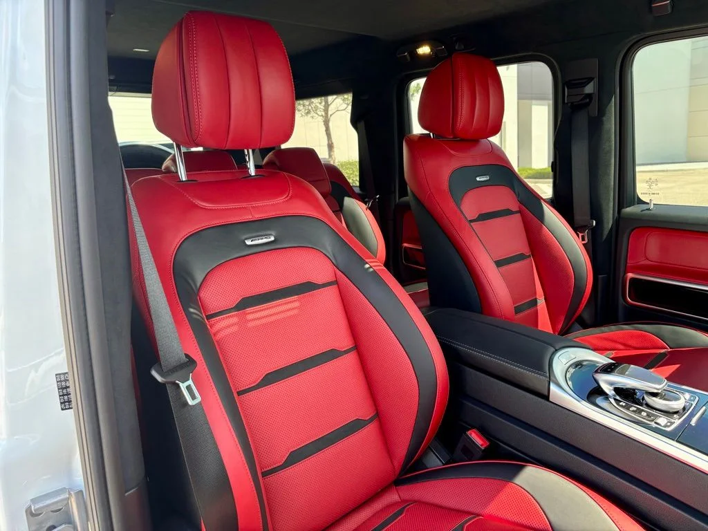 Used 2021 designo Moonlight White Metallic Mercedes-Benz G 63 AMG® image 26