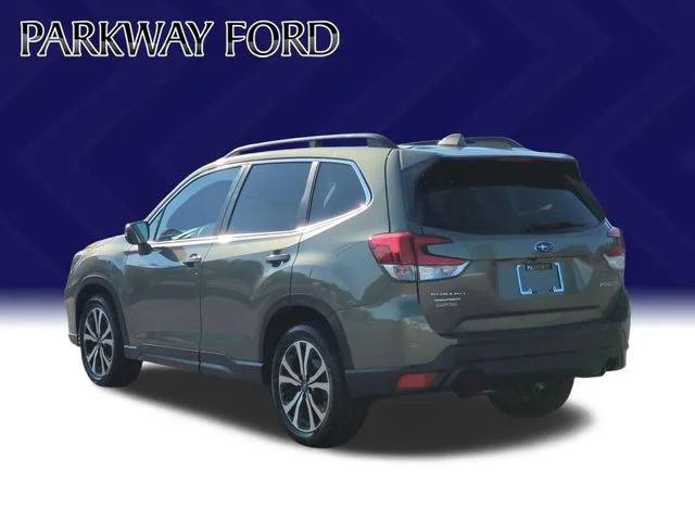 Used 2021 Green Subaru Limited image 3