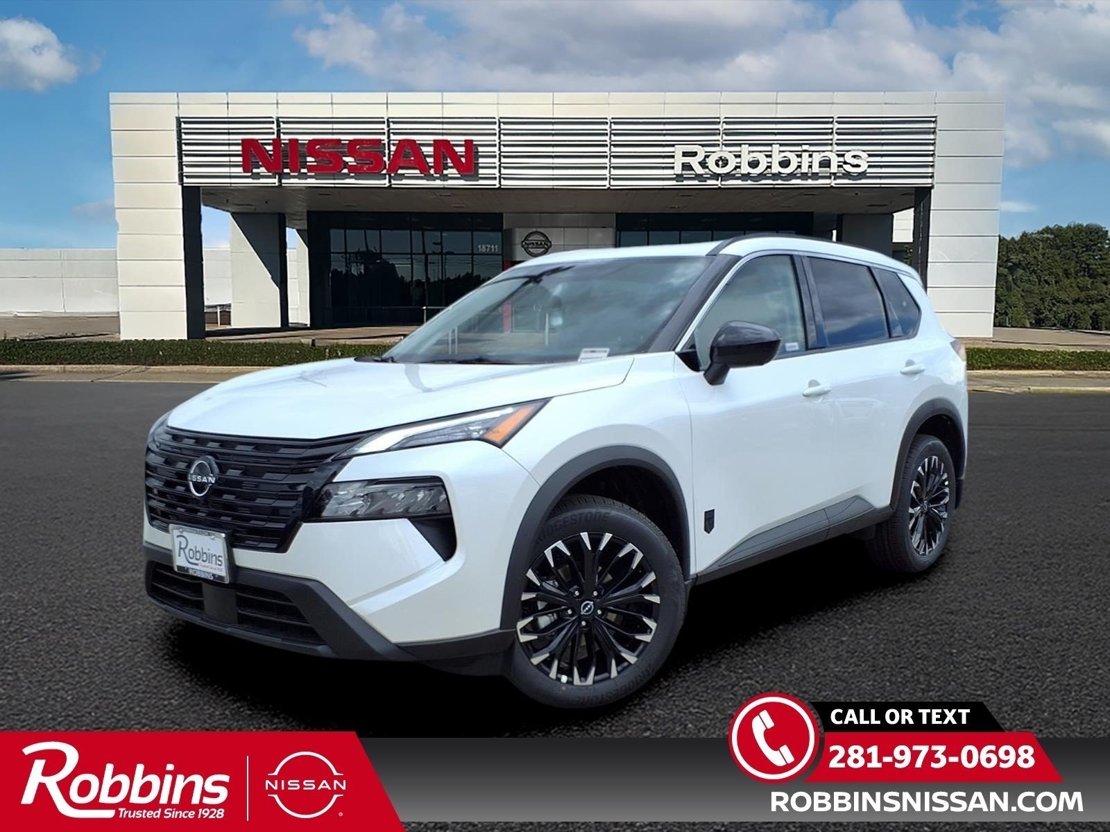 2026 Nissan Rogue Dark Armor™ White at Robbins Nissan