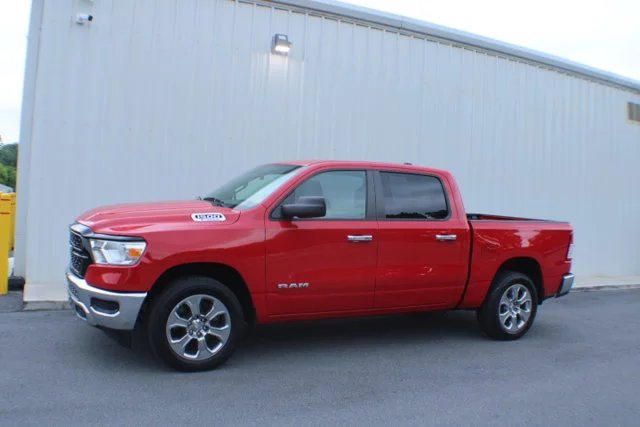 Used 2023 Flame Red Clearcoat Ram Big Horn image 4
