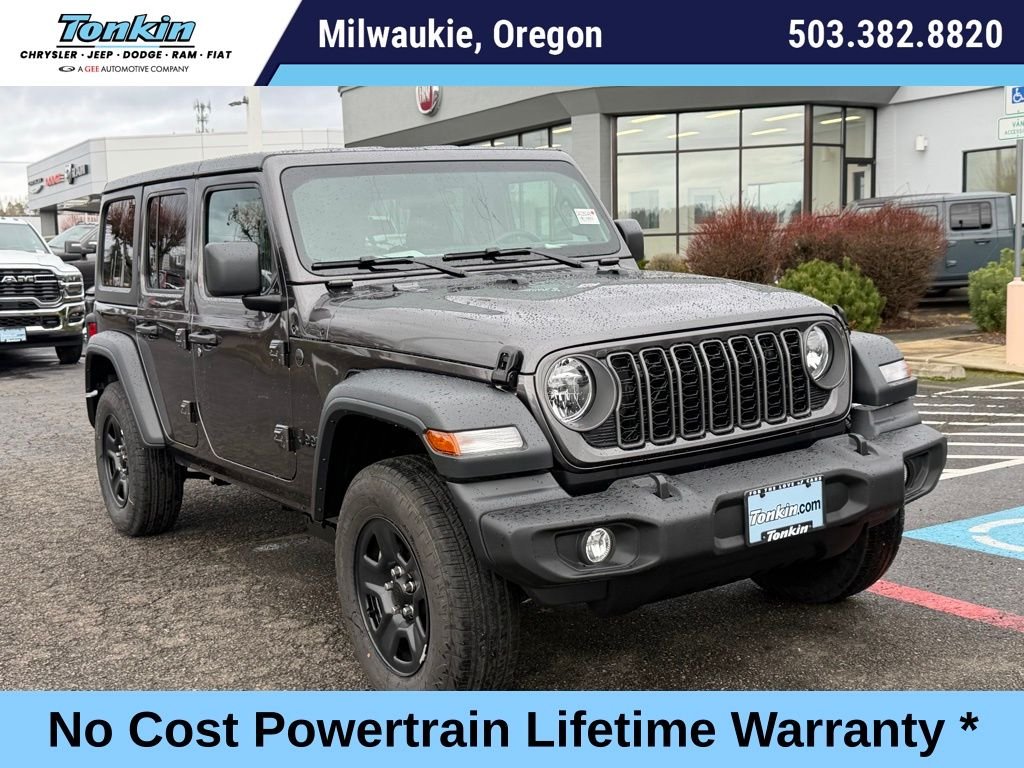 New 2026 Granite Crystal Metallic Clearcoat Jeep Sport image 1