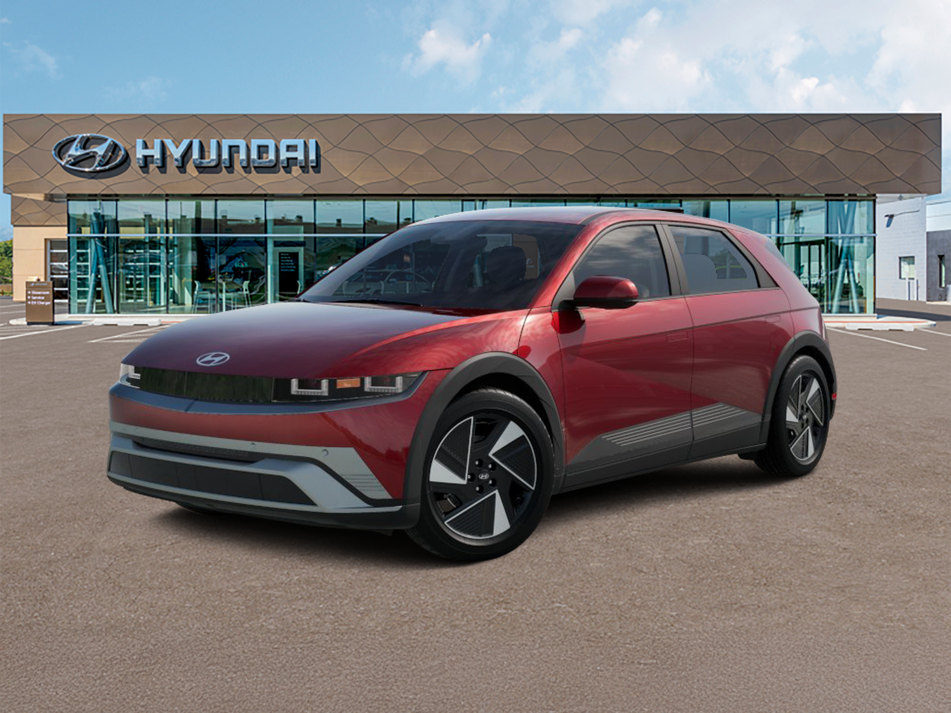 New 2026 Ultimate Red Hyundai SEL image 2