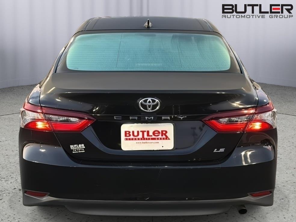 Certified Used 2022 Midnight Black Metallic Toyota LE image 5