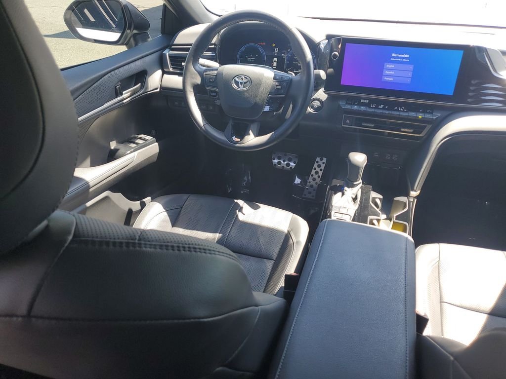 Used 2025 Midnight Black Metallic Toyota XSE image 11