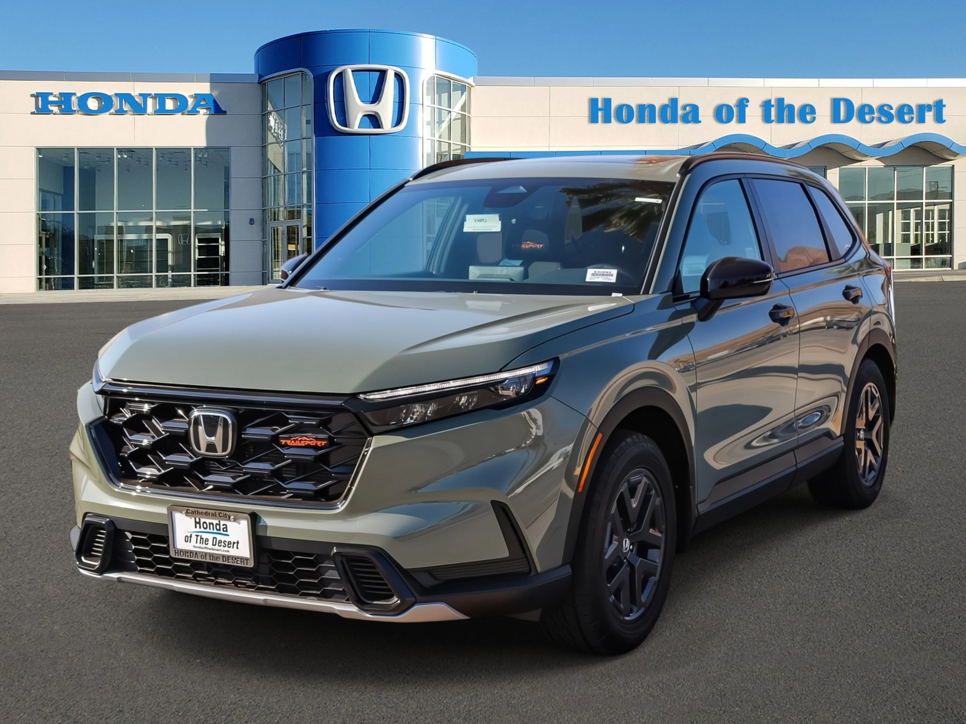 New 2027 Ash Green Metallic Honda TrailSport image 3