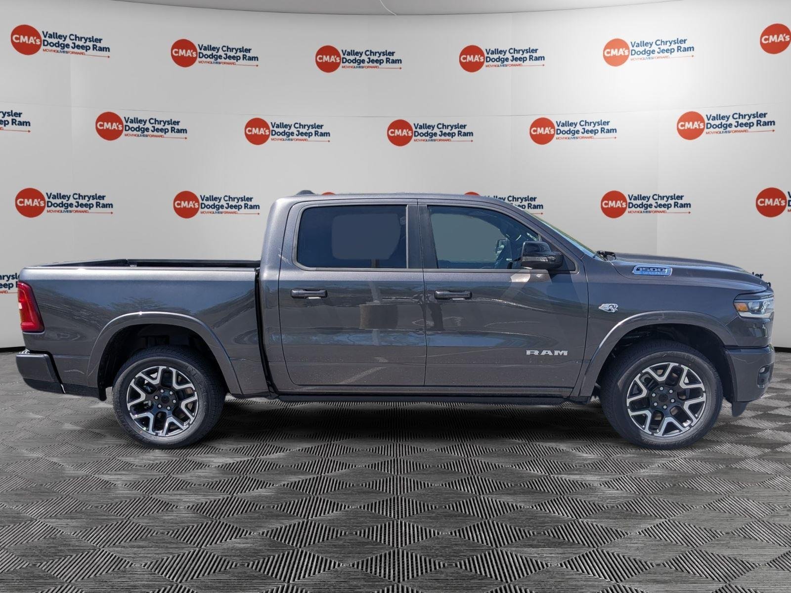 New 2026 Granite Crystal Metallic Clear-Coat Exterior Paint RAM Laramie image 4