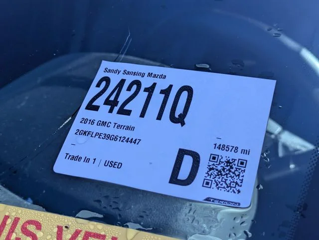 Used 2016 Silver GMC SLT image 7