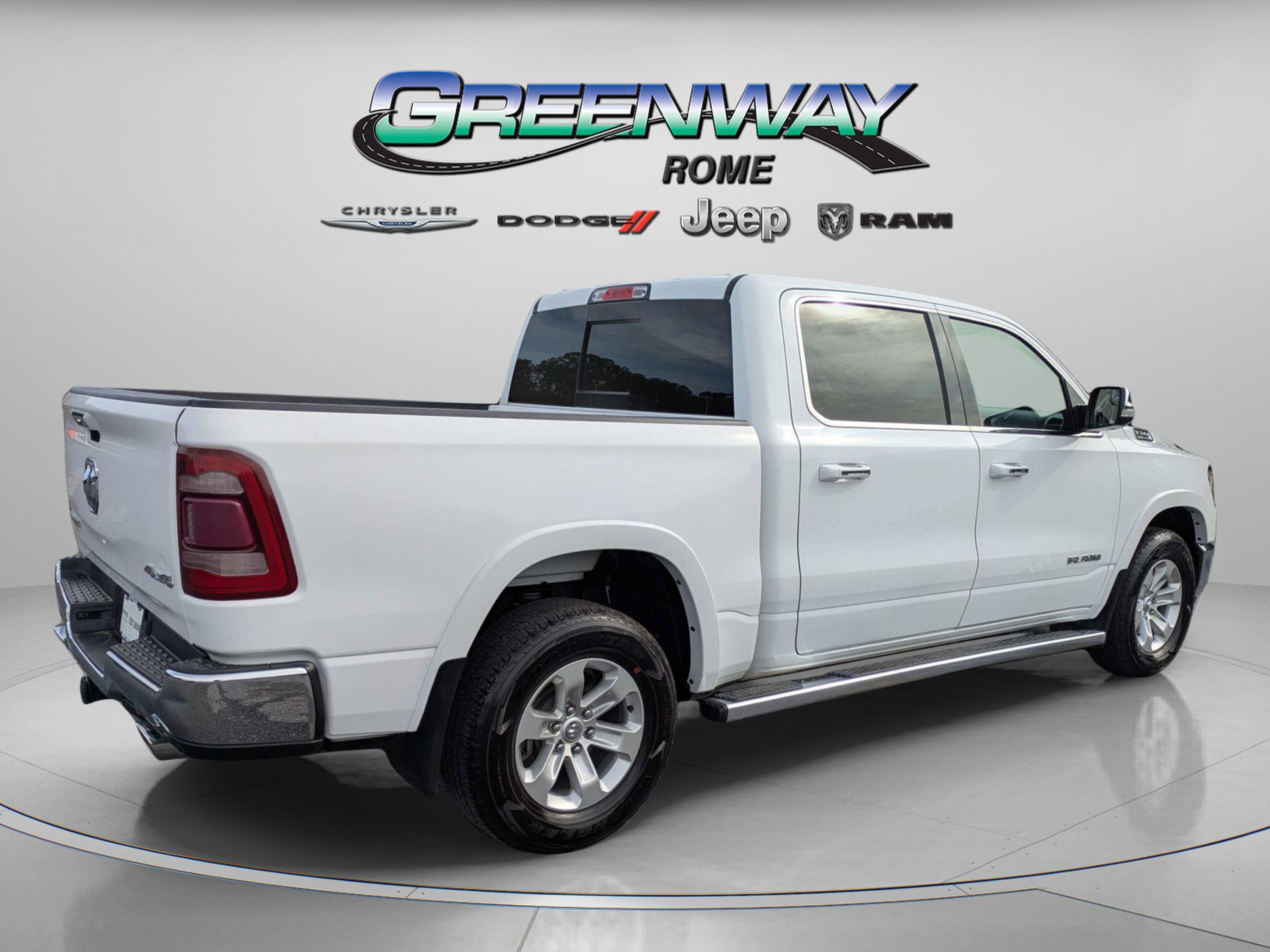 Used 2022 Bright White Clearcoat Ram Laramie image 7