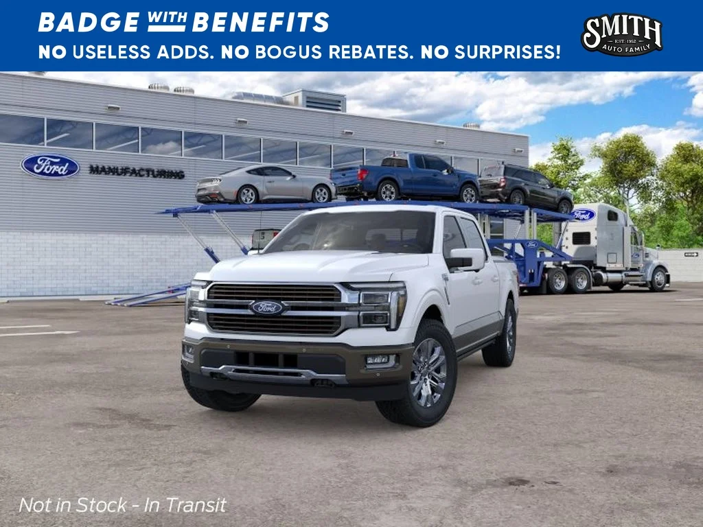 New 2026 Star White Metallic Tri-Coat Ford King Ranch® image 3