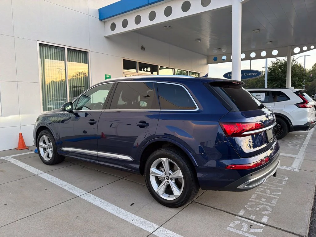 Used 2021 Blue Audi 55 Premium image 10