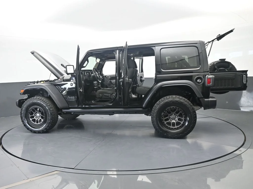 Used 2022 Black Clearcoat Jeep Unlimited Sport image 74