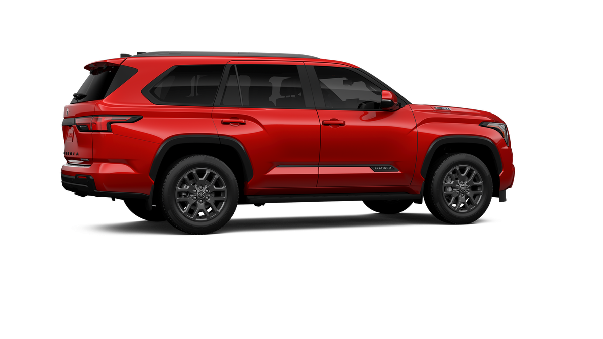 New 2026 Supersonic Red Toyota Platinum image 11