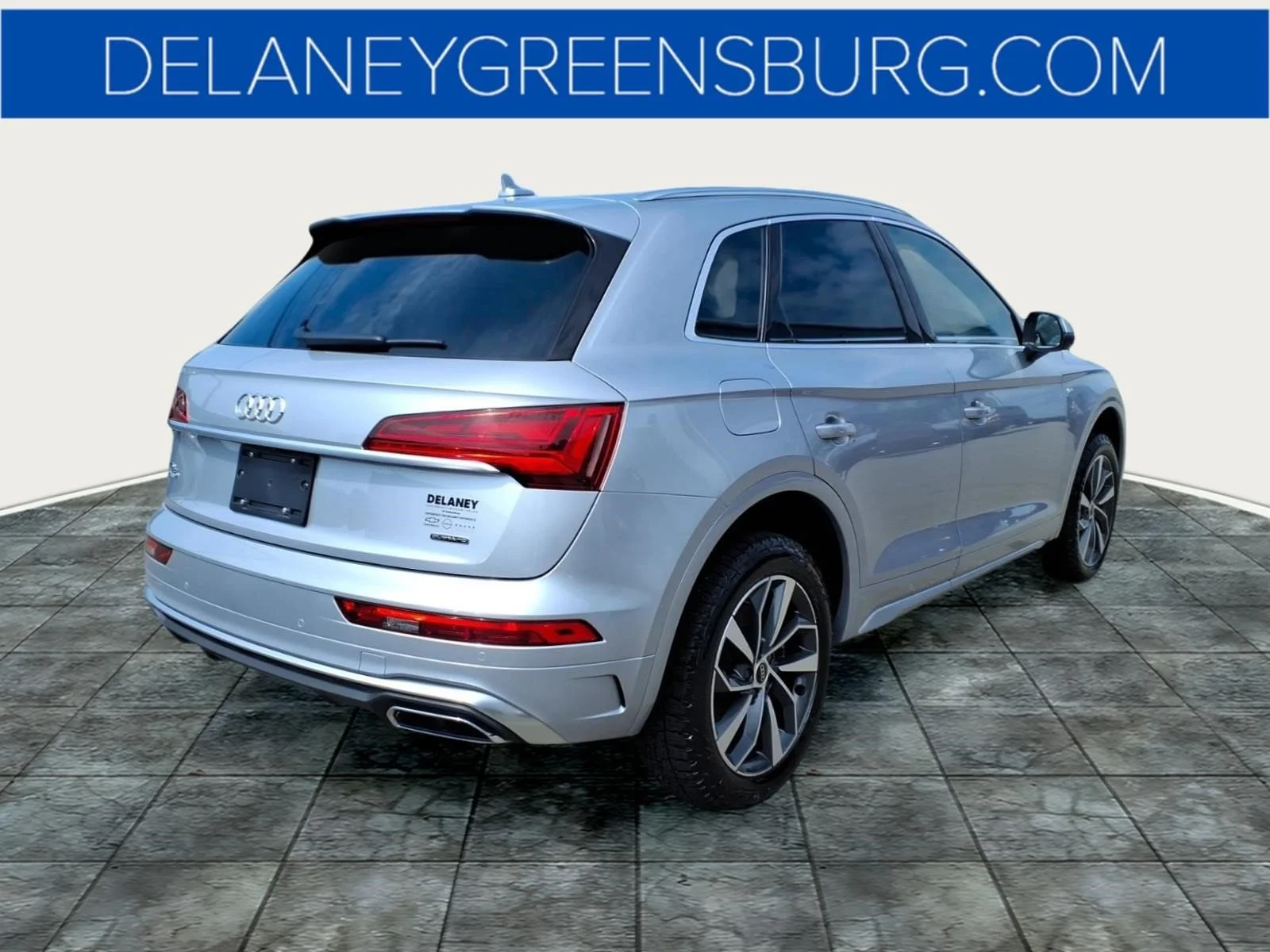 Used 2023 Florett Silver Metallic Audi quattro S line Prem Plus 45 TFSI image 3