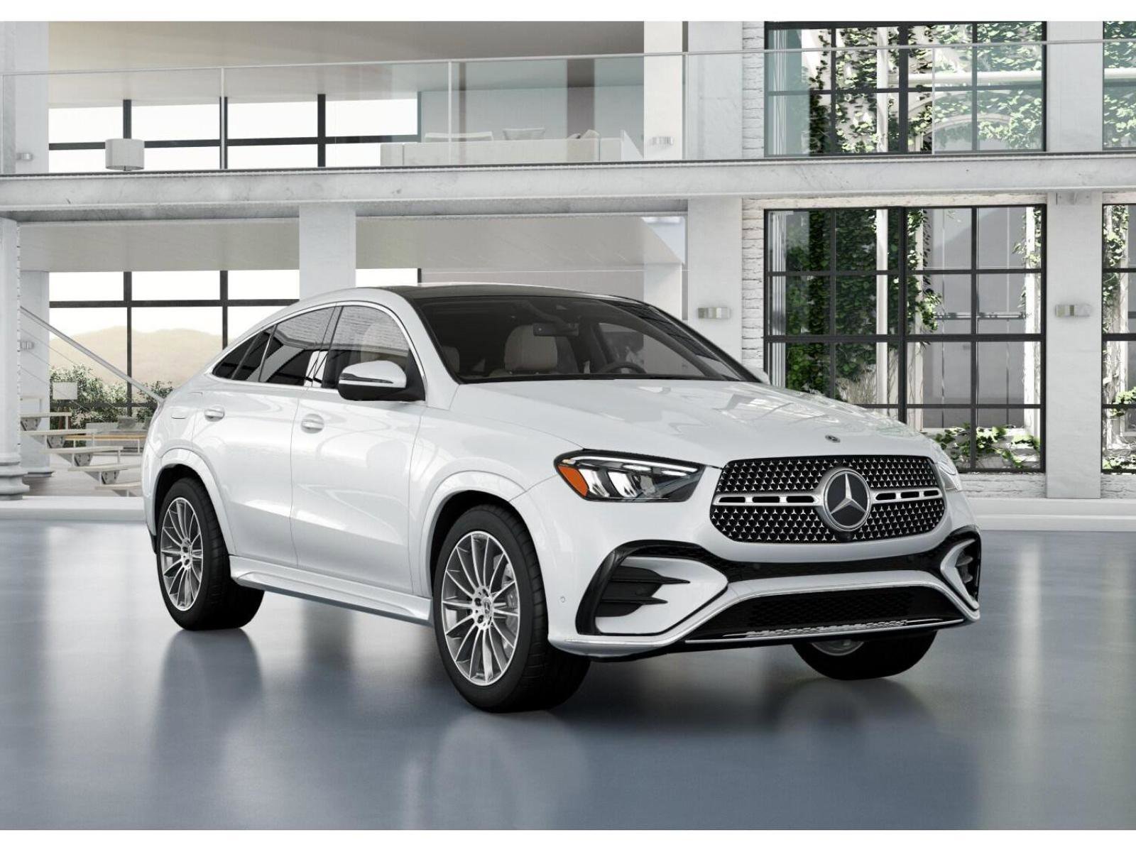 New 2026 MANUFAKTUR Moonlight White Metallic Mercedes-Benz GLE 450 Coupe image 10