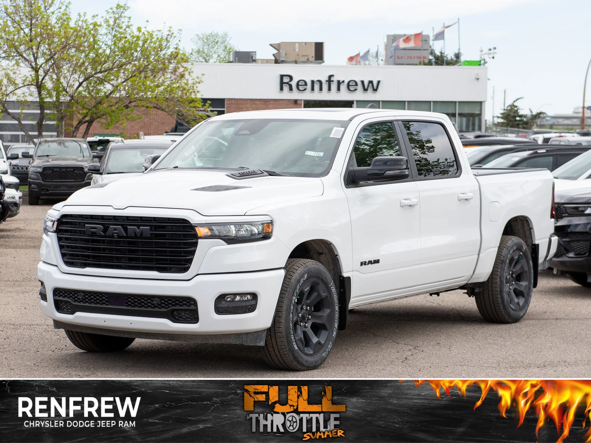 New 2026 White RAM Sport* image 1