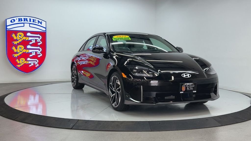 Used 2025 Hyundai IONIQ 6 SEL with VIN KMHM34AC5SA090201 for sale in Bloomington, IL
