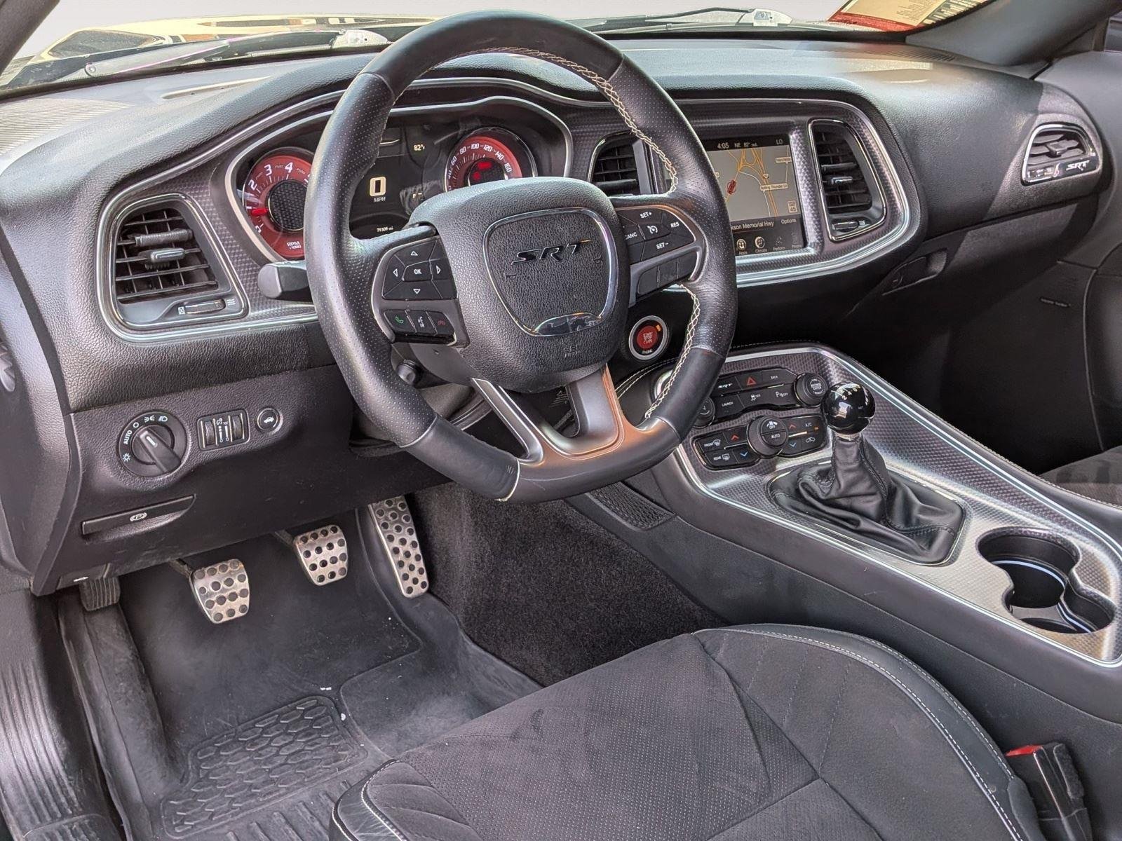 Used 2015 Phantom Black Tri-Coat Pearl Dodge SRT Hellcat image 10