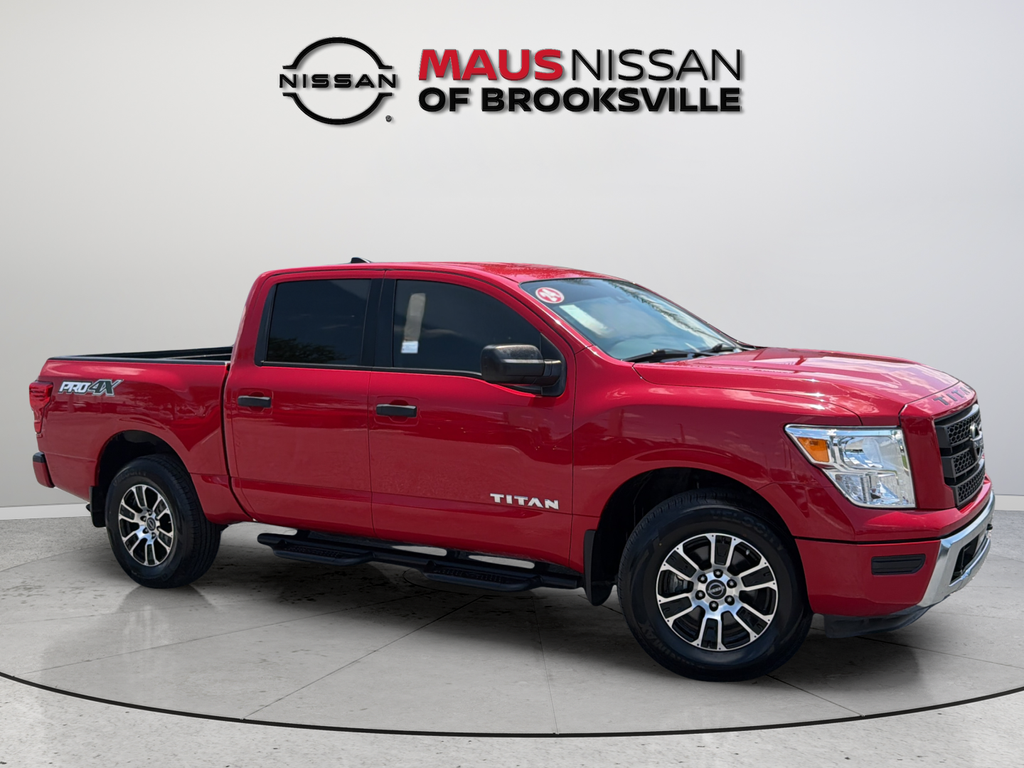 Certified Used 2024 Red Nissan SV image 1