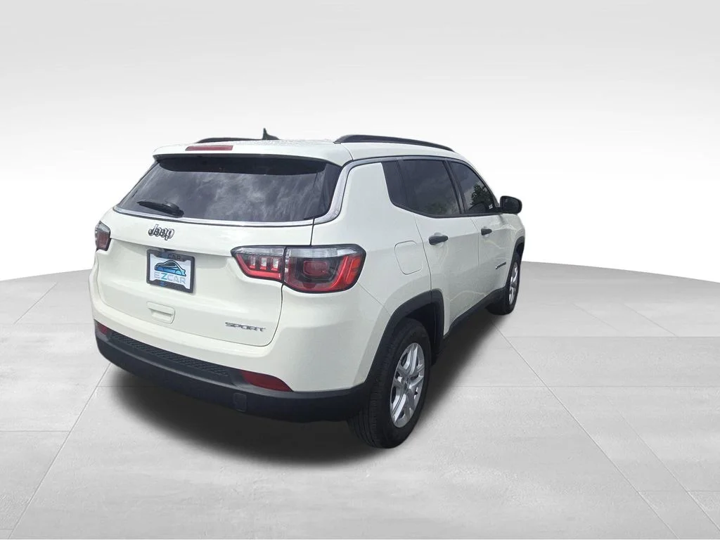 Used 2019 White Clearcoat Jeep Sport image 11