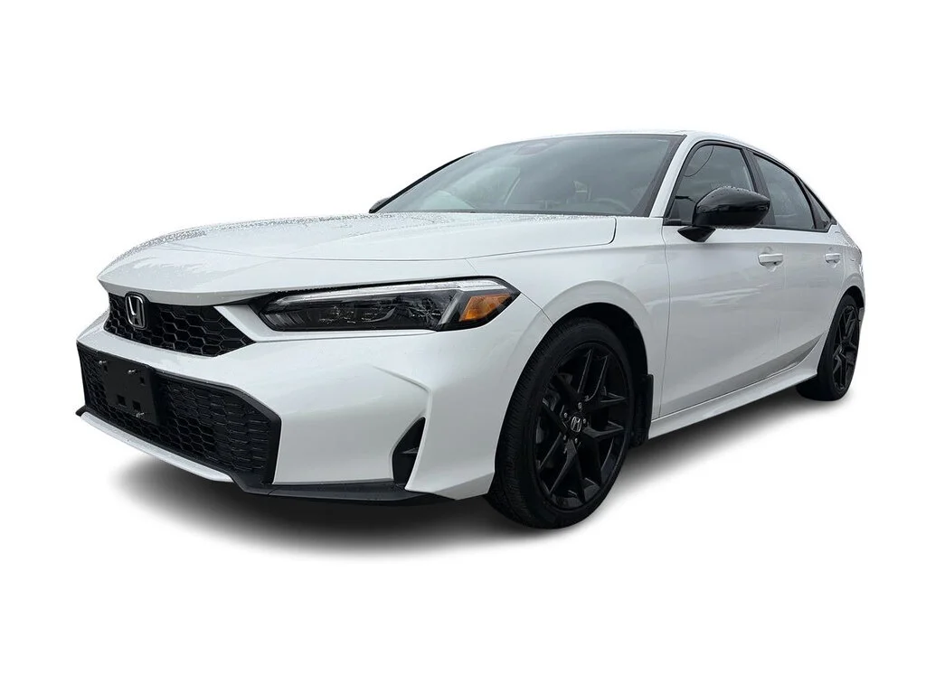 Certified Used 2025 Platinum White Pearl Honda Honda Civic Hybrid Sport eCVT Sedan Certified Pre- image 6