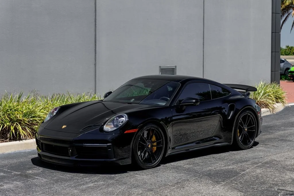 Used 2022 Black Porsche Turbo S image 40