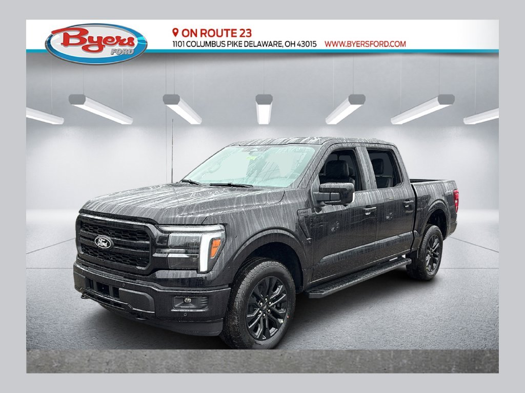 New 2026 Agate Black Metallic Ford Lariat image 1