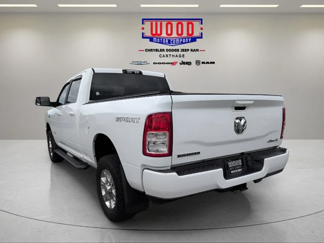Used 2019 Bright White Clearcoat Ram Big Horn image 5